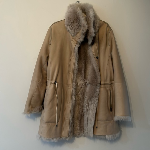 JACKET IN TOSCANA LAMBSKIN YvesSolomon size 42 feed size